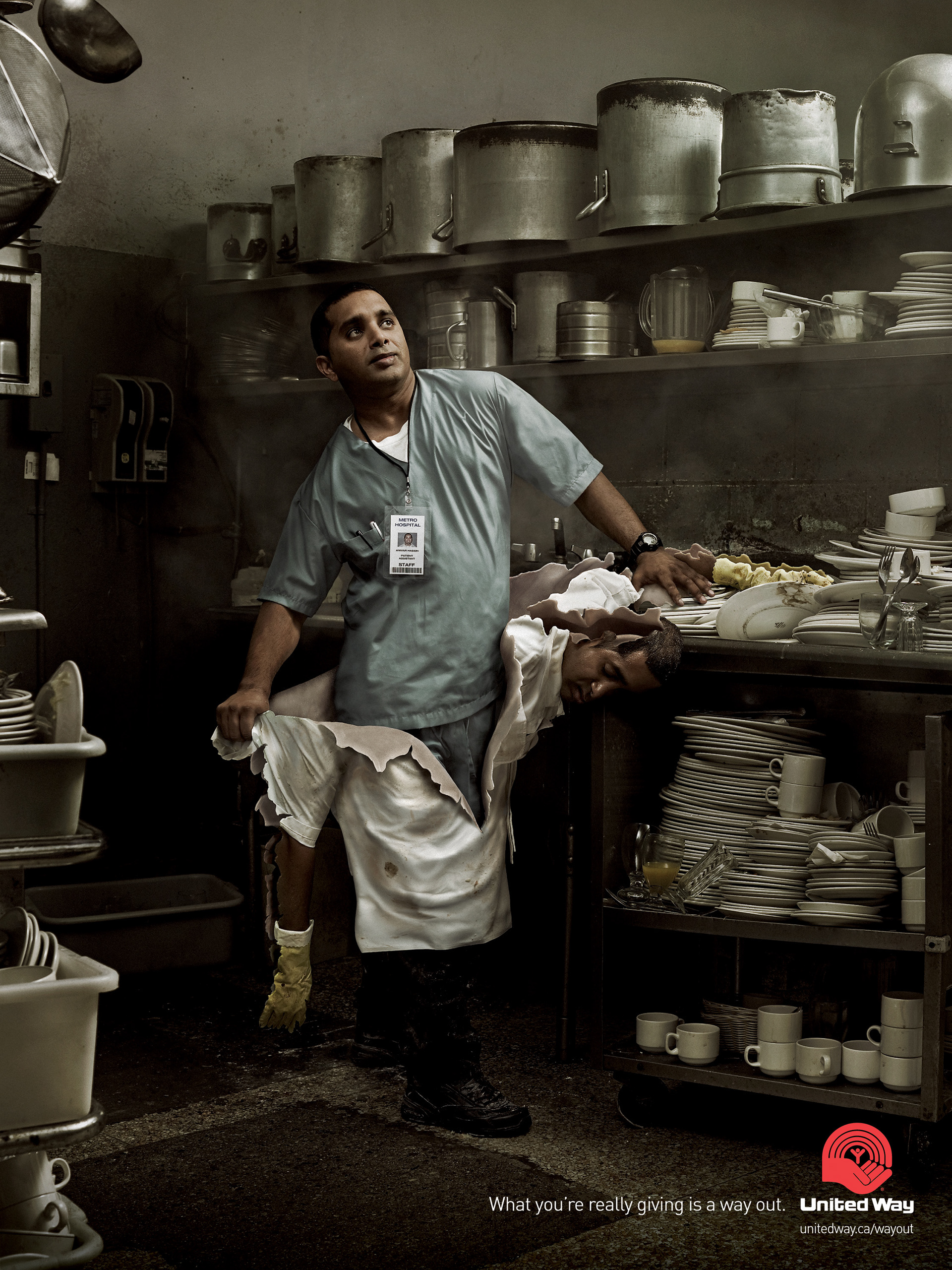 United Way Print — Kitchen